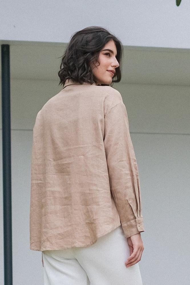 Asiro Mefira Top Linen Atasan Wanita