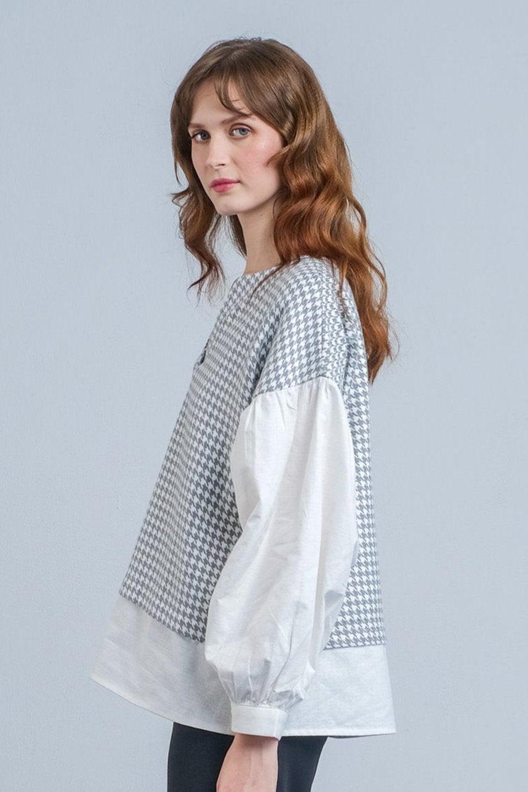 Asiro Zamora Linen Blouse Atasan Wanita