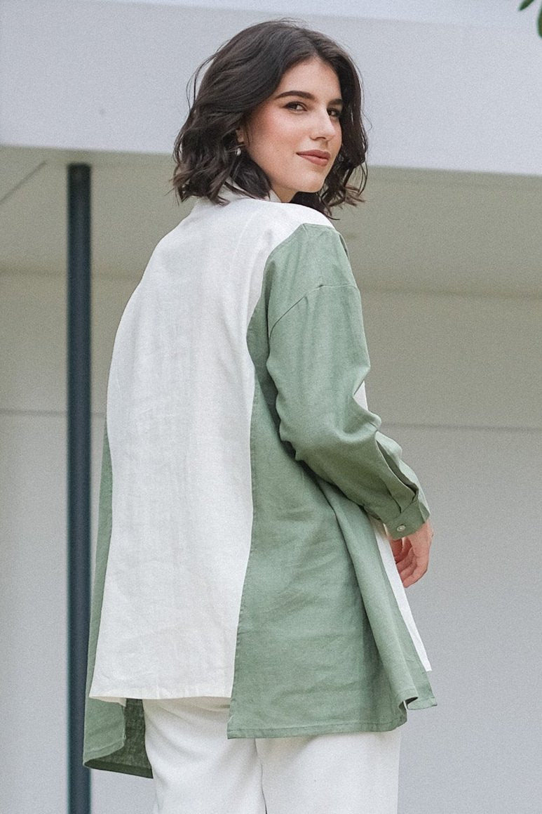 Asiro Delya Top Linen Atasan Wanita