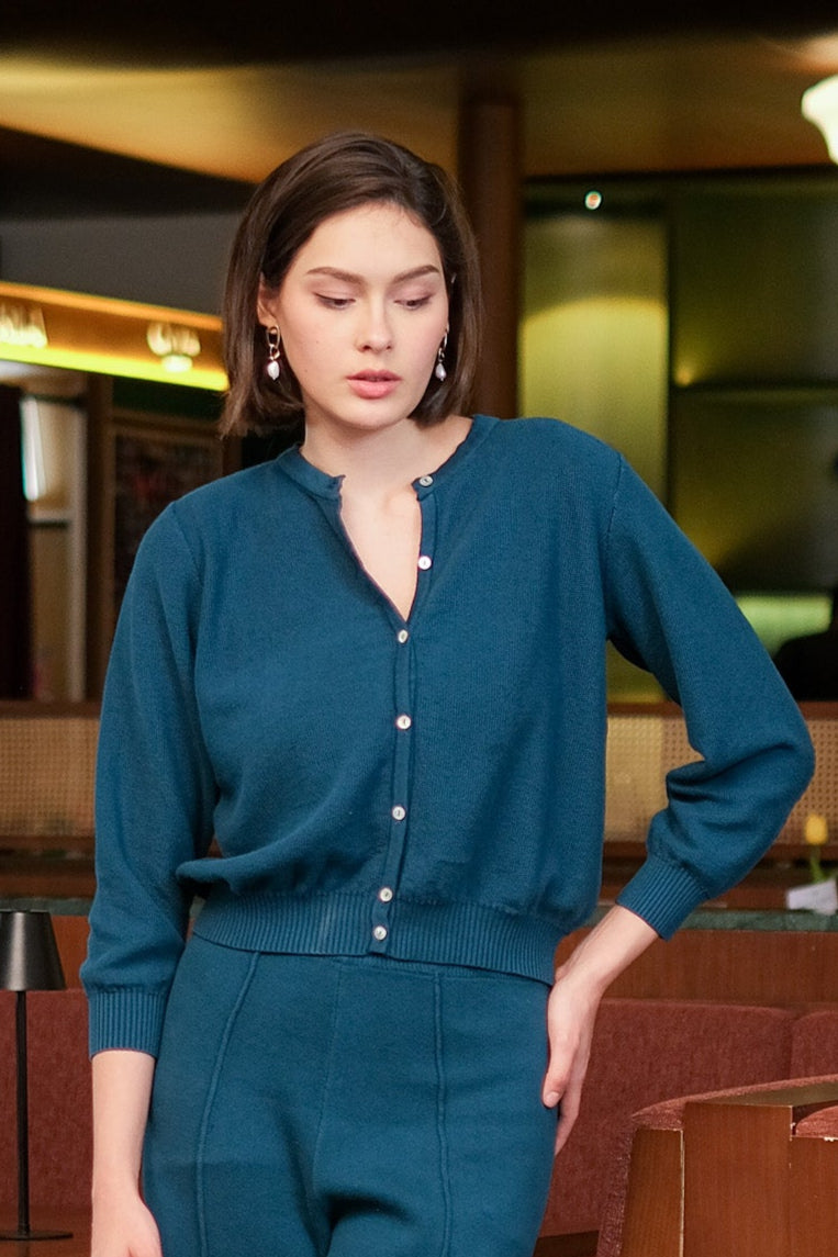 Asiro Keona Knitted Outerwear Atasan Wanita