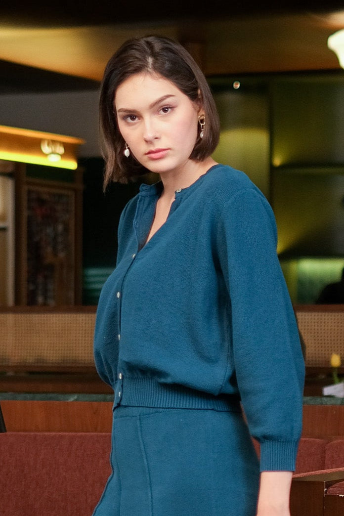 Asiro Keona Knitted Outerwear Atasan Wanita