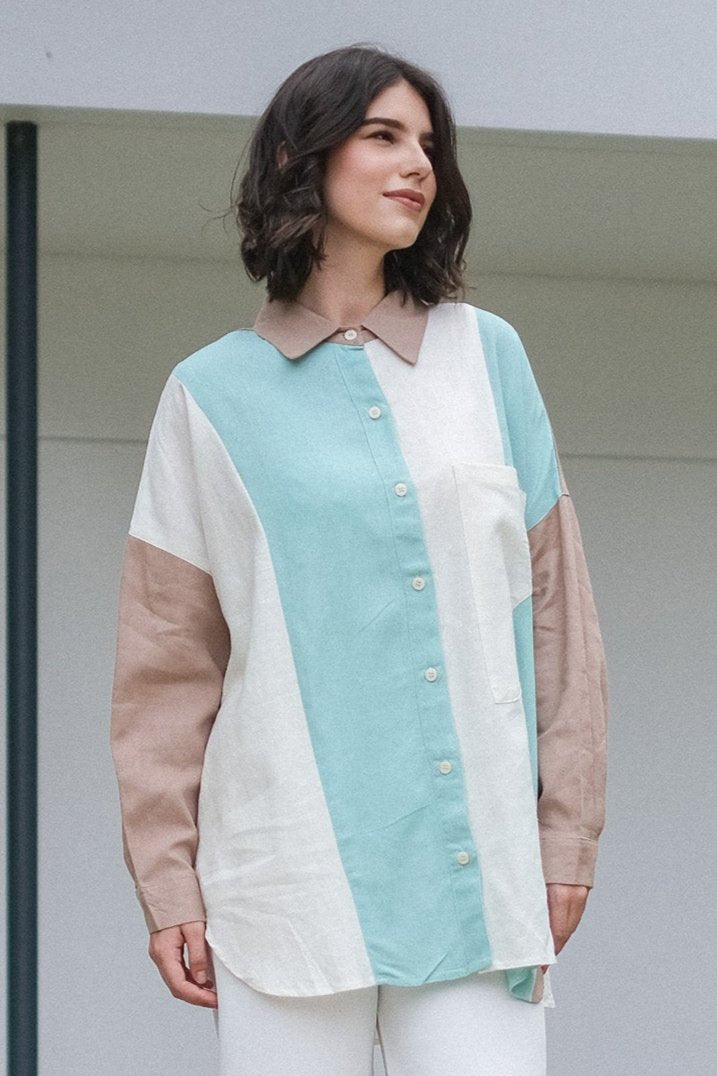 Asiro Arin Top Linen Atasan Wanita