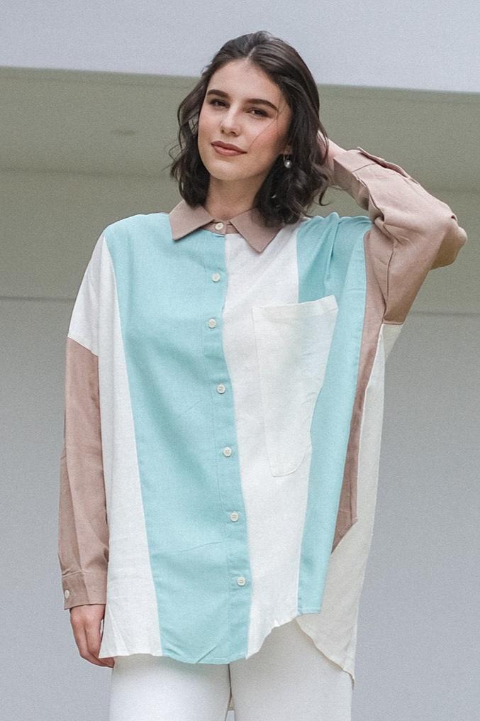 Asiro Arin Top Linen Atasan Wanita