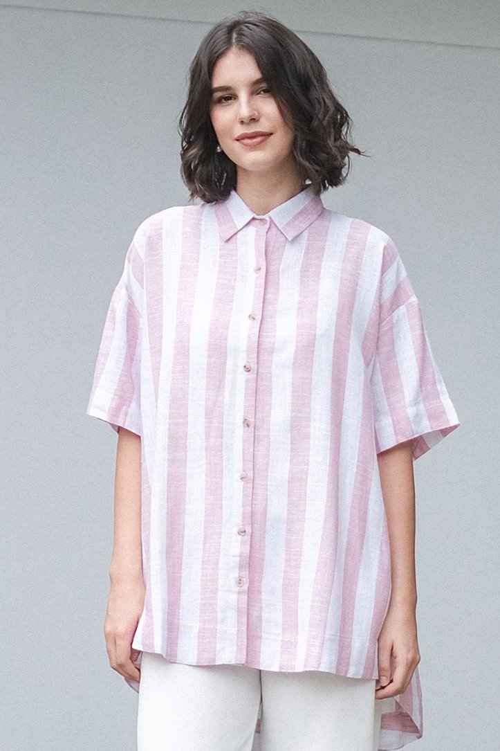Asiro Felice Top Linen Atasan Wanita