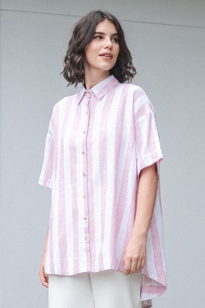 Asiro Felice Top Linen Atasan Wanita