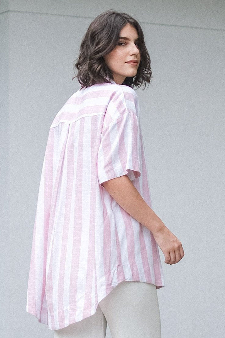 Asiro Felice Top Linen Atasan Wanita