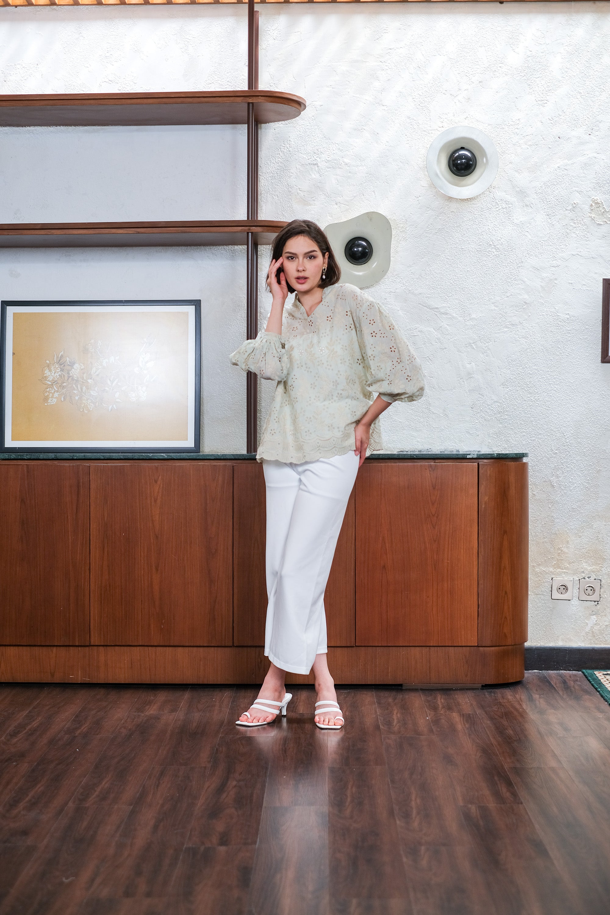 Asiro Afreen Blouse Atasan Wanita Linen