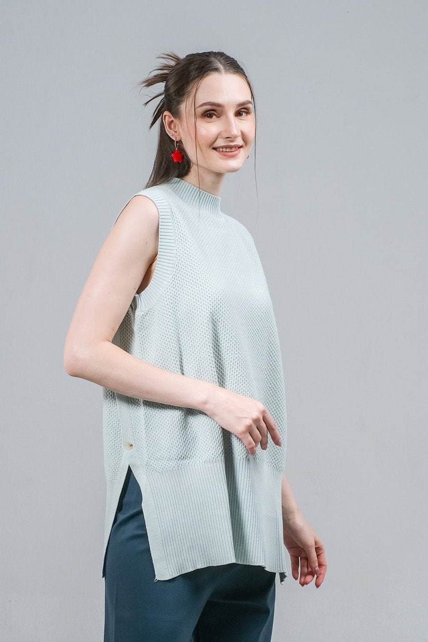 Asiro Emely Knitted Blouse Atasan Wanita