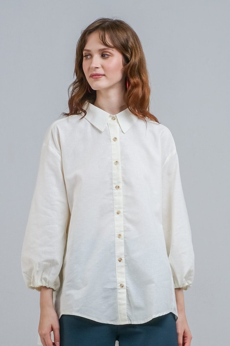 Asiro Kerry Top Linen Atasan Wanita