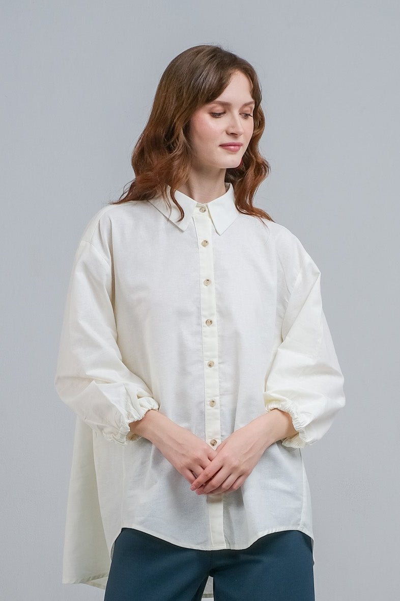 Asiro Kerry Top Linen Atasan Wanita
