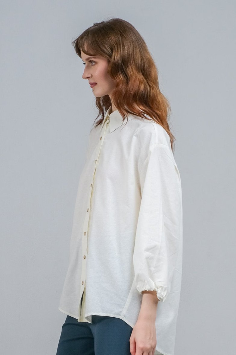 Asiro Kerry Top Linen Atasan Wanita