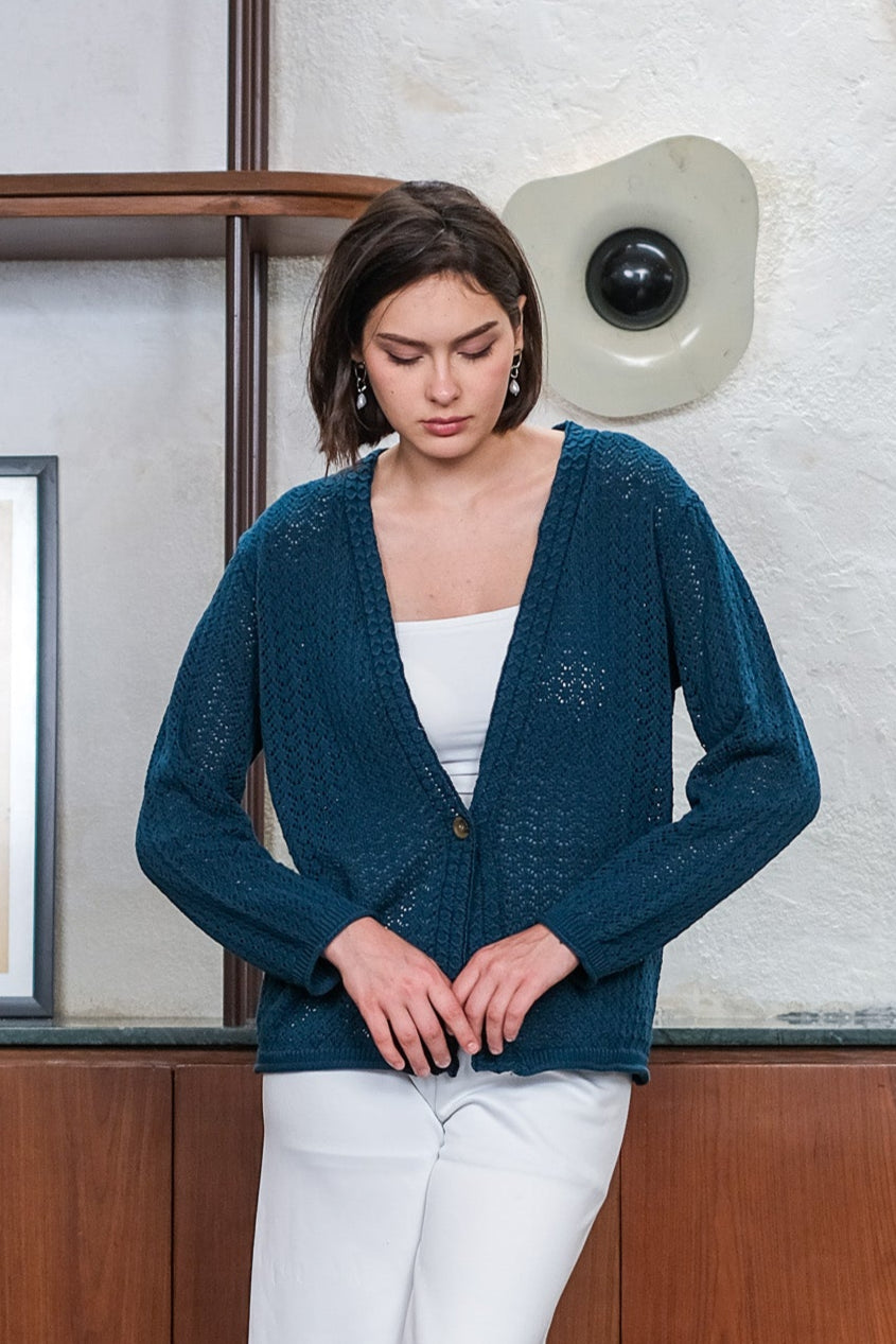 Asiro Ravena Knitted Outwear Atasan Wanita