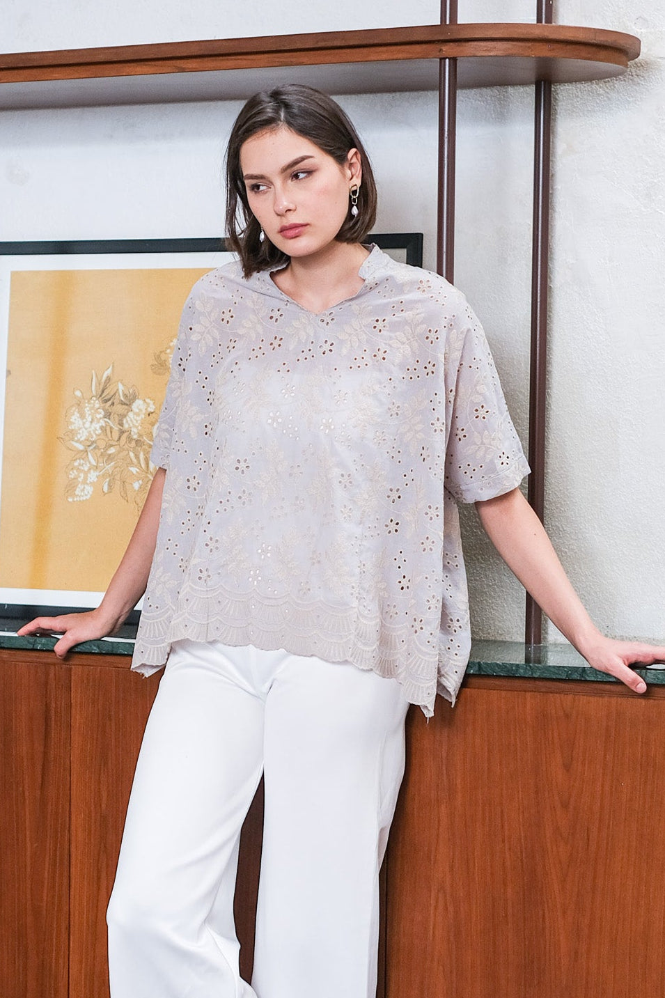 Asiro Umira Blouse Atasan Wanita Linen