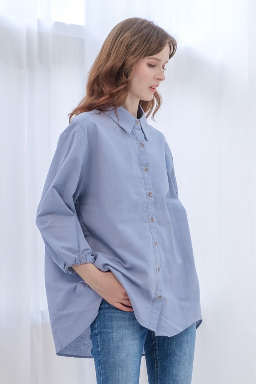 Asiro Kerry Top Linen Atasan Wanita
