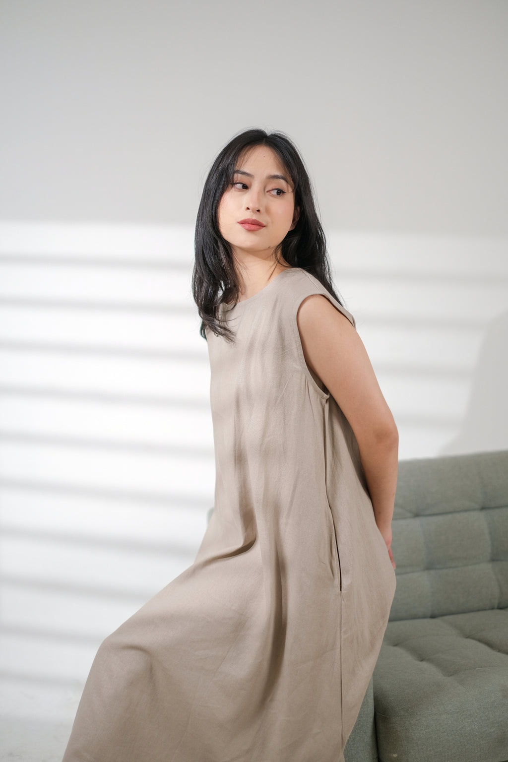 Belinda Linen Dress