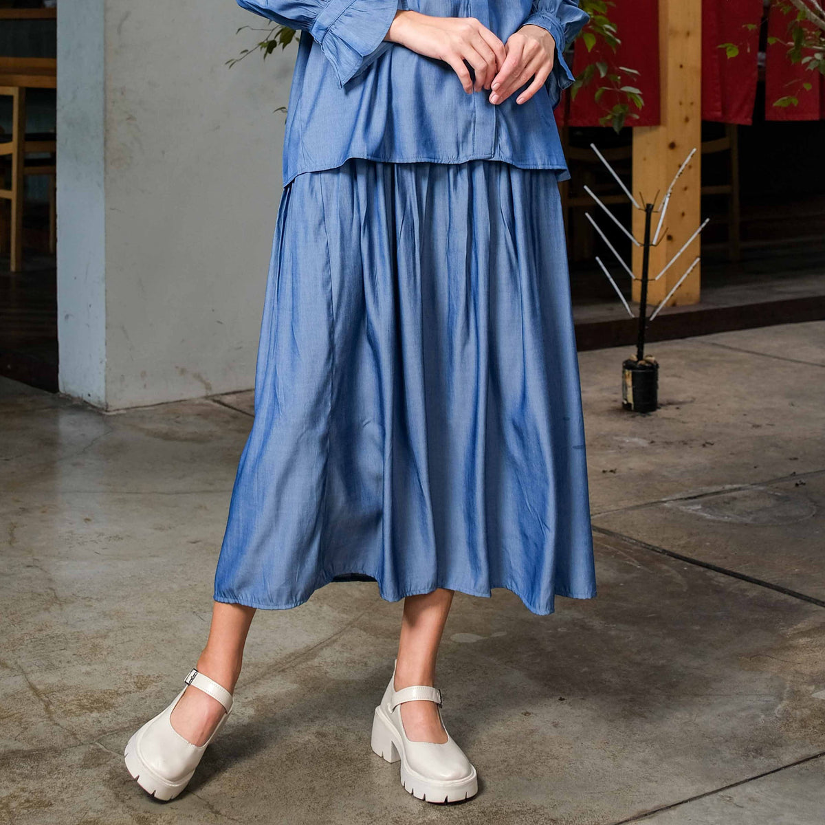 Asiro Kala Skirt Poly Cotton