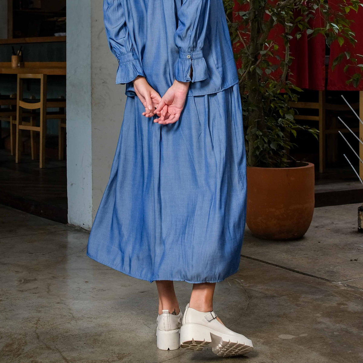 Asiro Kala Skirt Poly Cotton