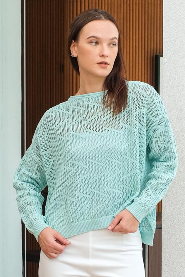 Asiro Unice Knitted Blouse Atasan Wanita
