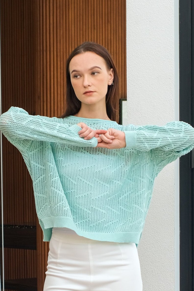 Asiro Unice Knitted Blouse Atasan Wanita
