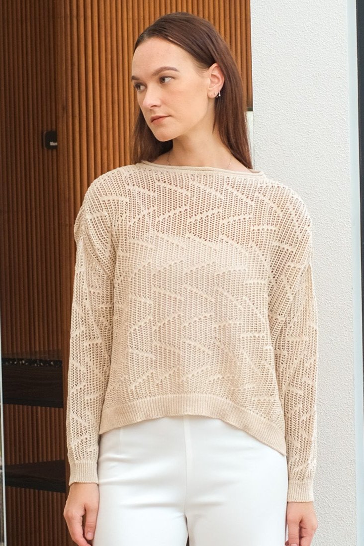 Asiro Unice Knitted Blouse Atasan Wanita