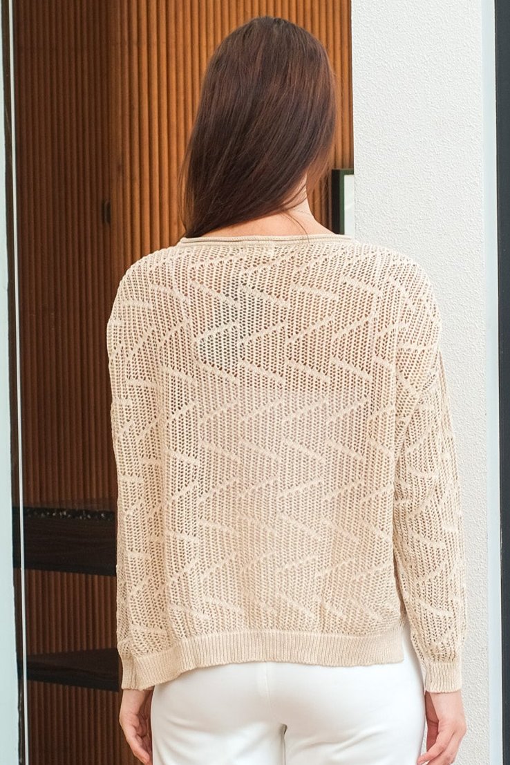 Asiro Unice Knitted Blouse Atasan Wanita
