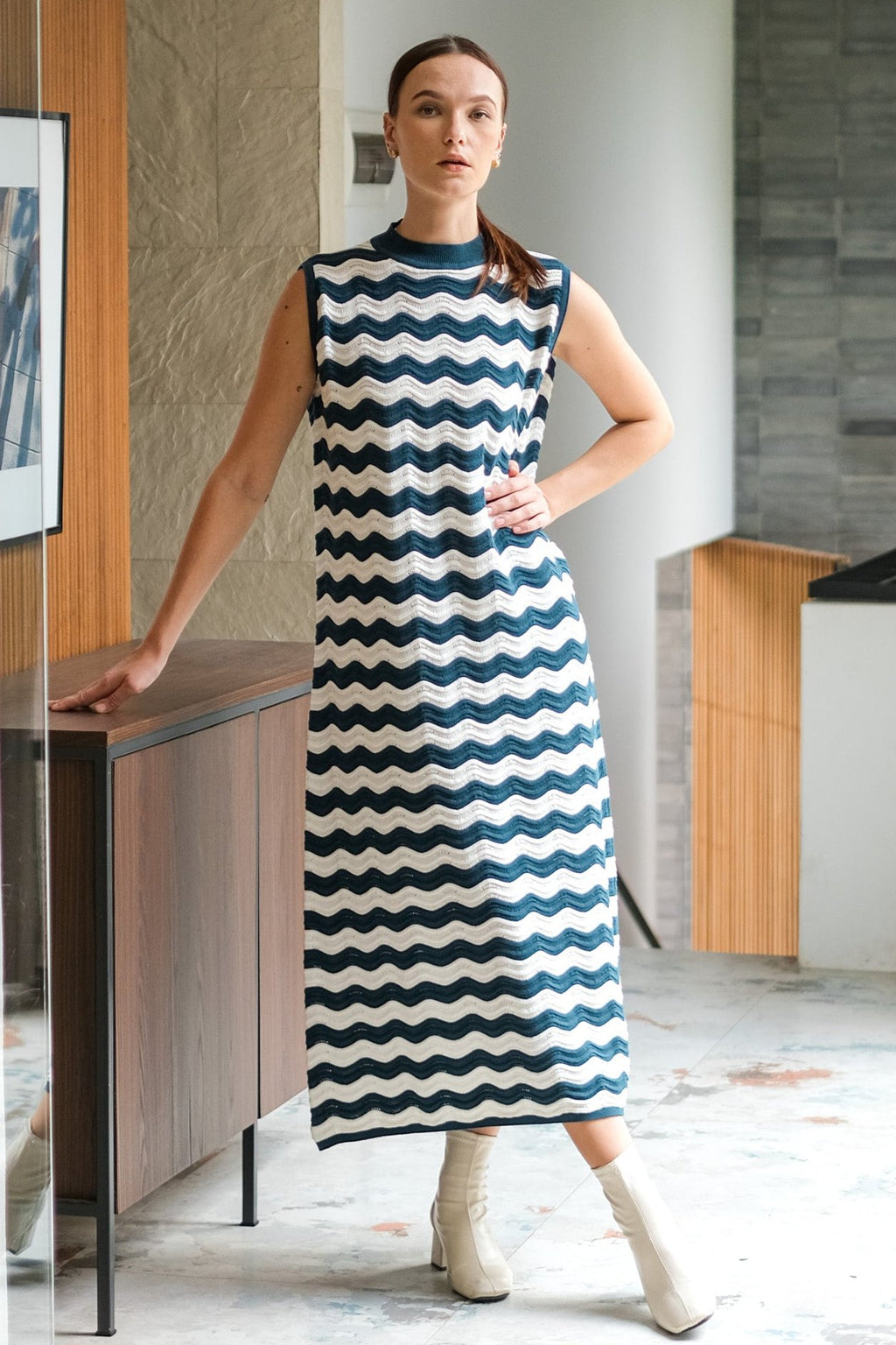 Asiro Rea Dress Knitted Dress  Wanita