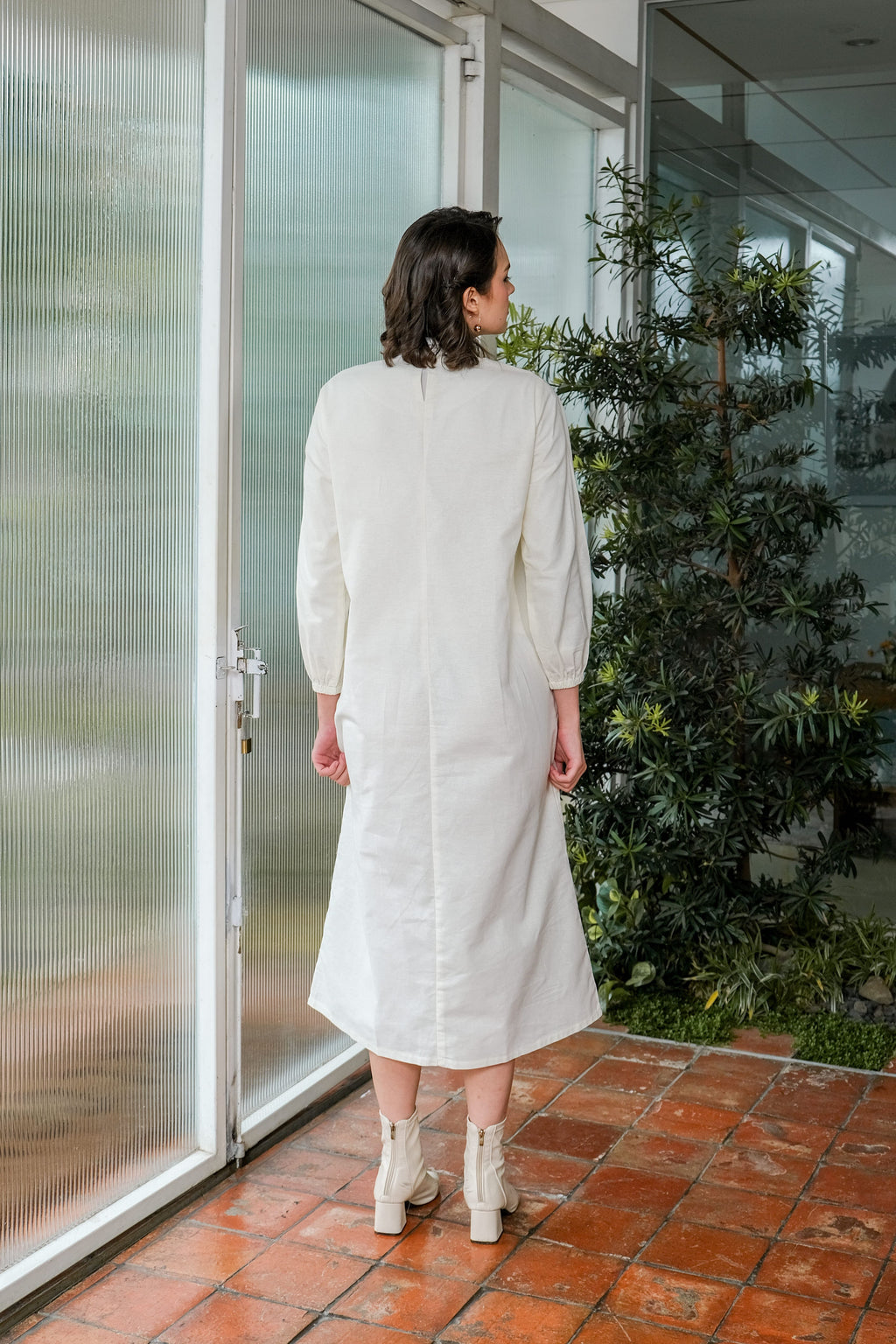 Asiro Wilda Linen Dress Gaun Wanita Gamis Panjang Wanita Gamis Session Ramadhan Baju Lebaran 2026 Kaftan Bukber Terbaru Abaya Polos