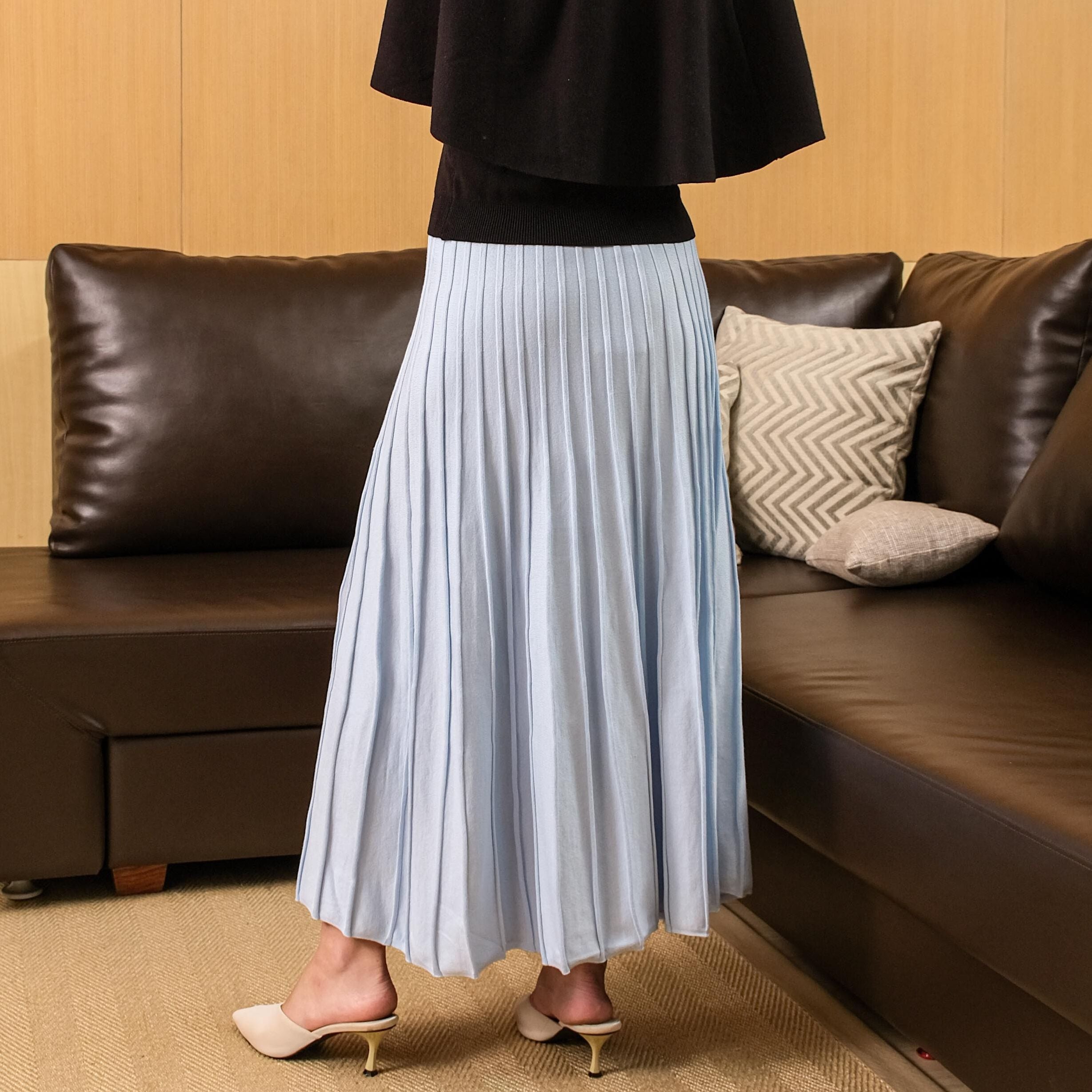 Asiro Cora Skirt Knitted Bawahan Wanita