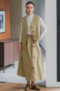 Asiro Razel Set Linen Atasan Bawahan Wanita