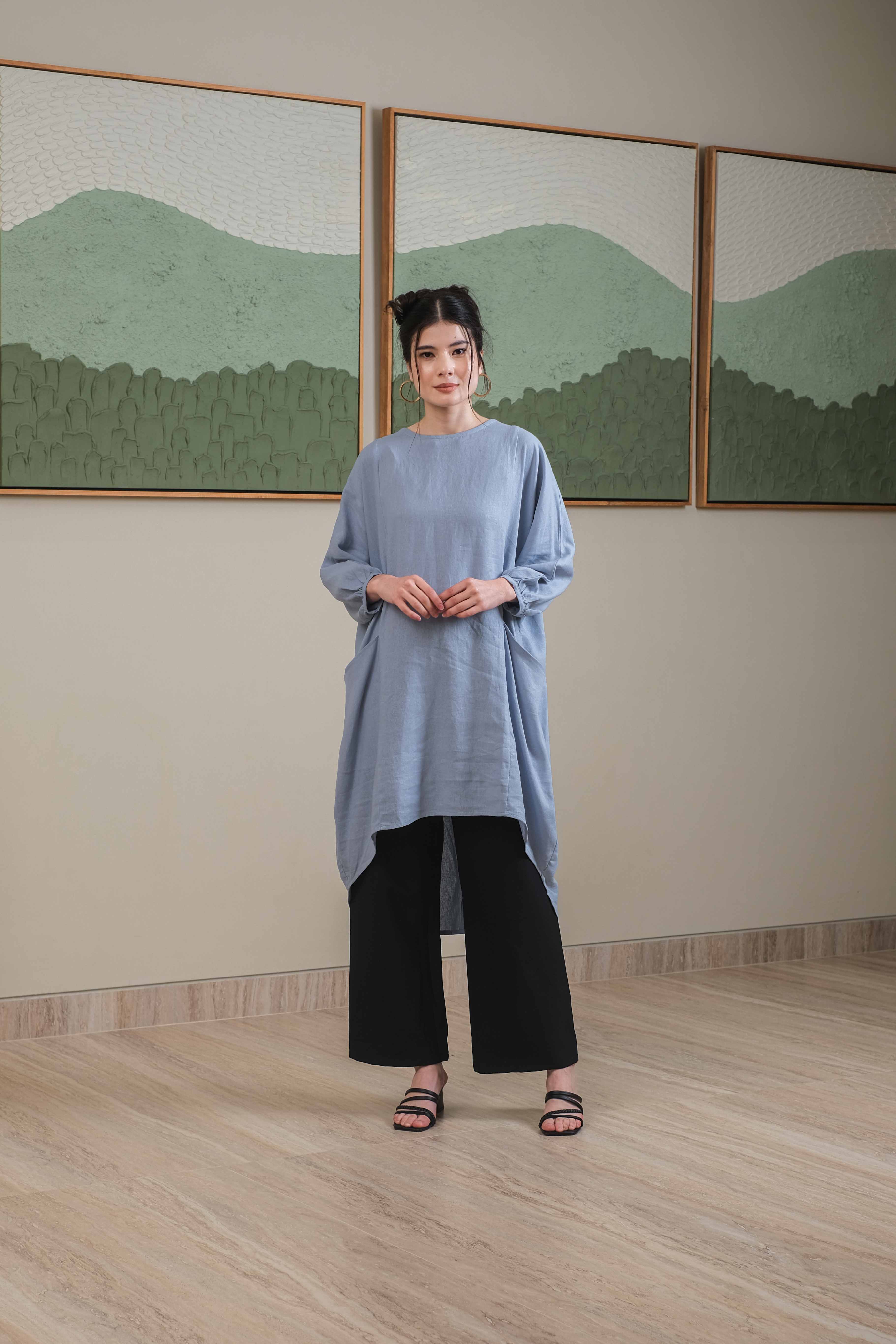 Asiro Tasya Tunik Linen