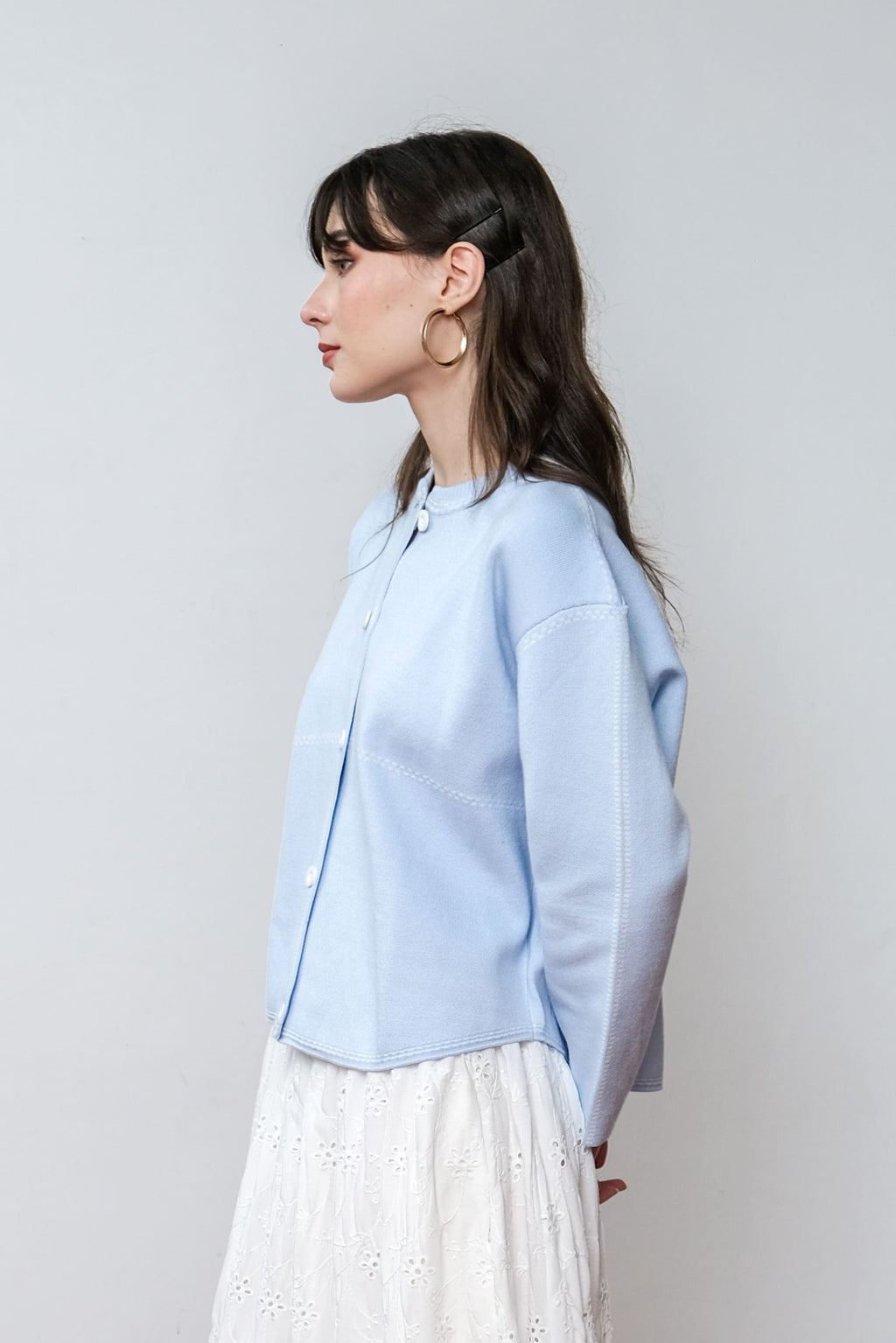 Asiro Arcila Top Knitwear Outerwear Atasan Wanita Kasual