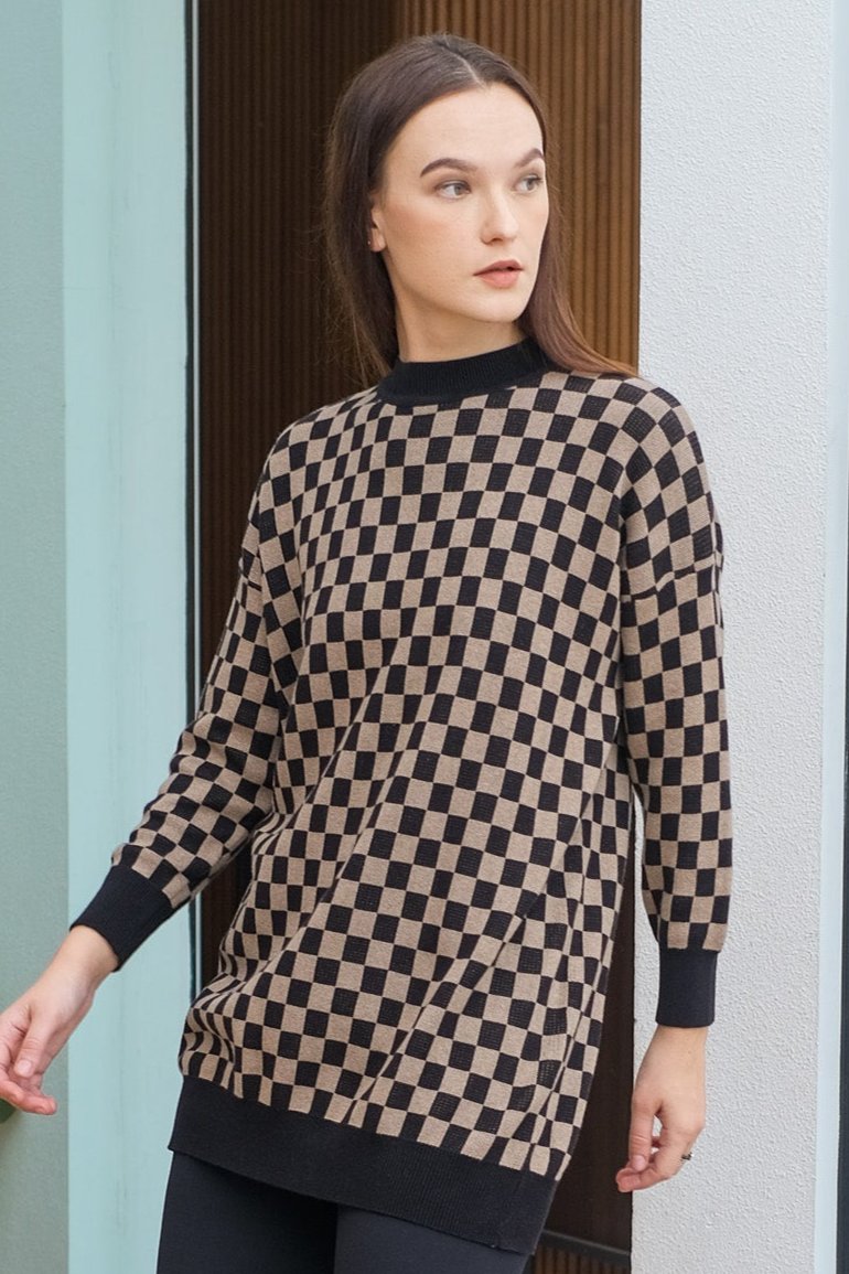 Asiro Louise Blouse Knitted Atasan Wanita