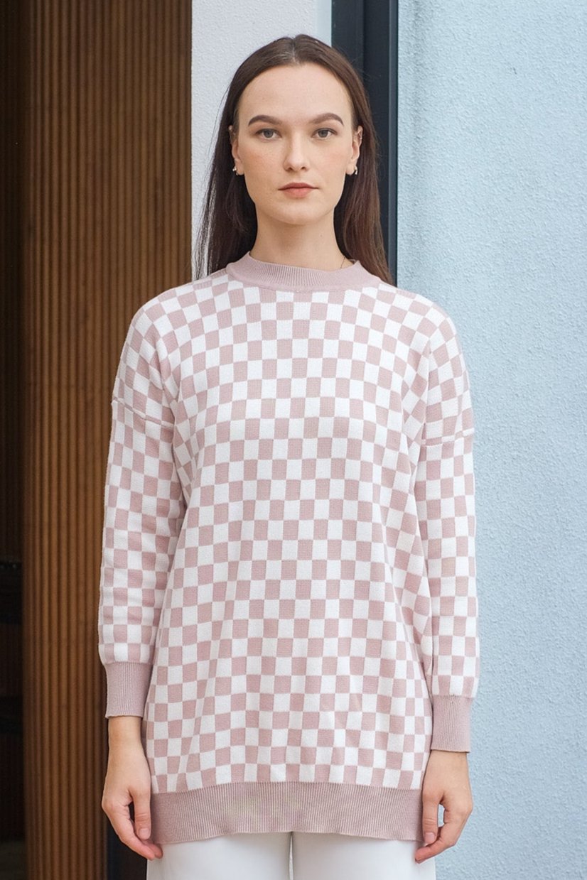 Asiro Louise Blouse Knitted Atasan Wanita