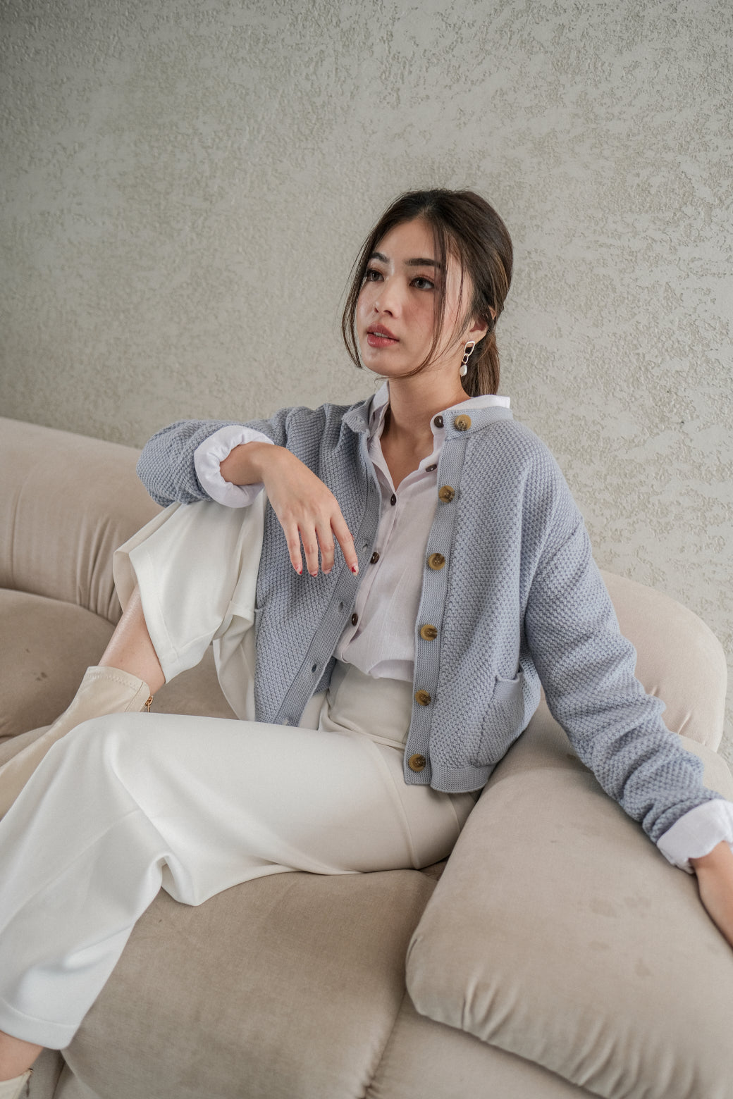 Haruka Knitted Outerwear Cardigan