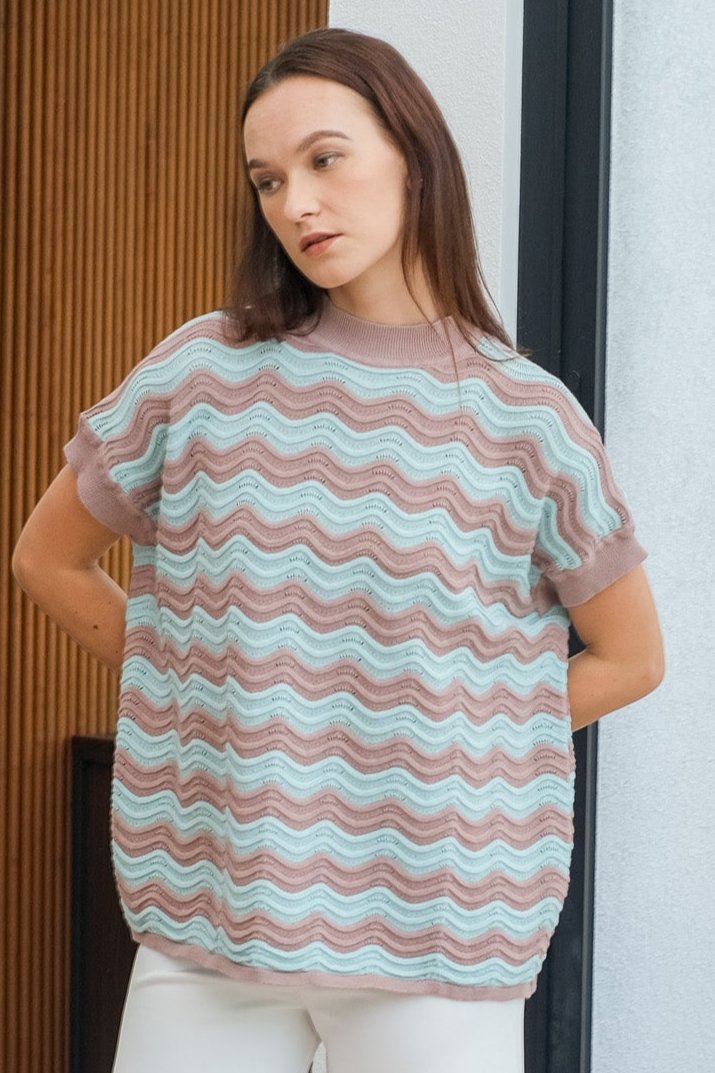 Asiro Joana Top Knitted Atasan Wanita
