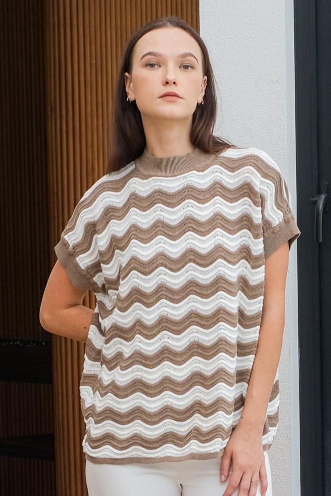 Asiro Joana Top Knitted Atasan Wanita