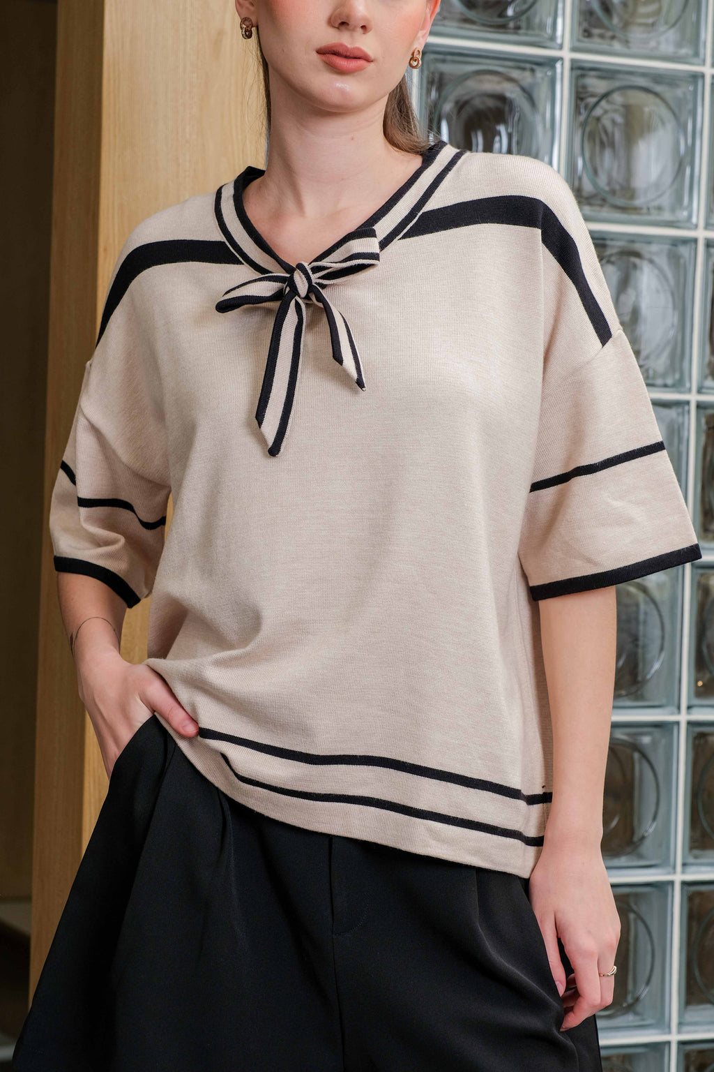 Asiro Kiara Knitted Blouse