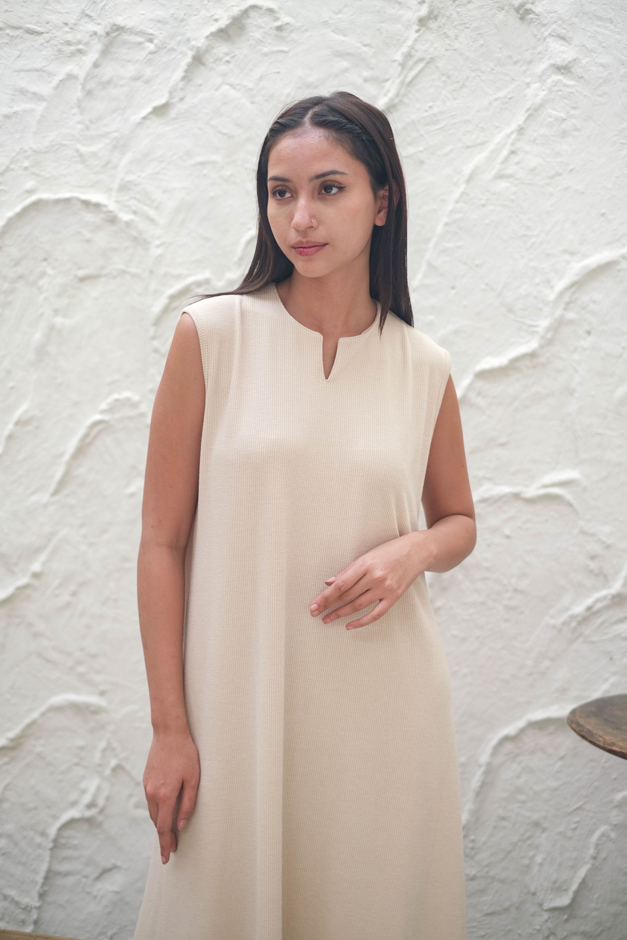 Moa Dress Cream