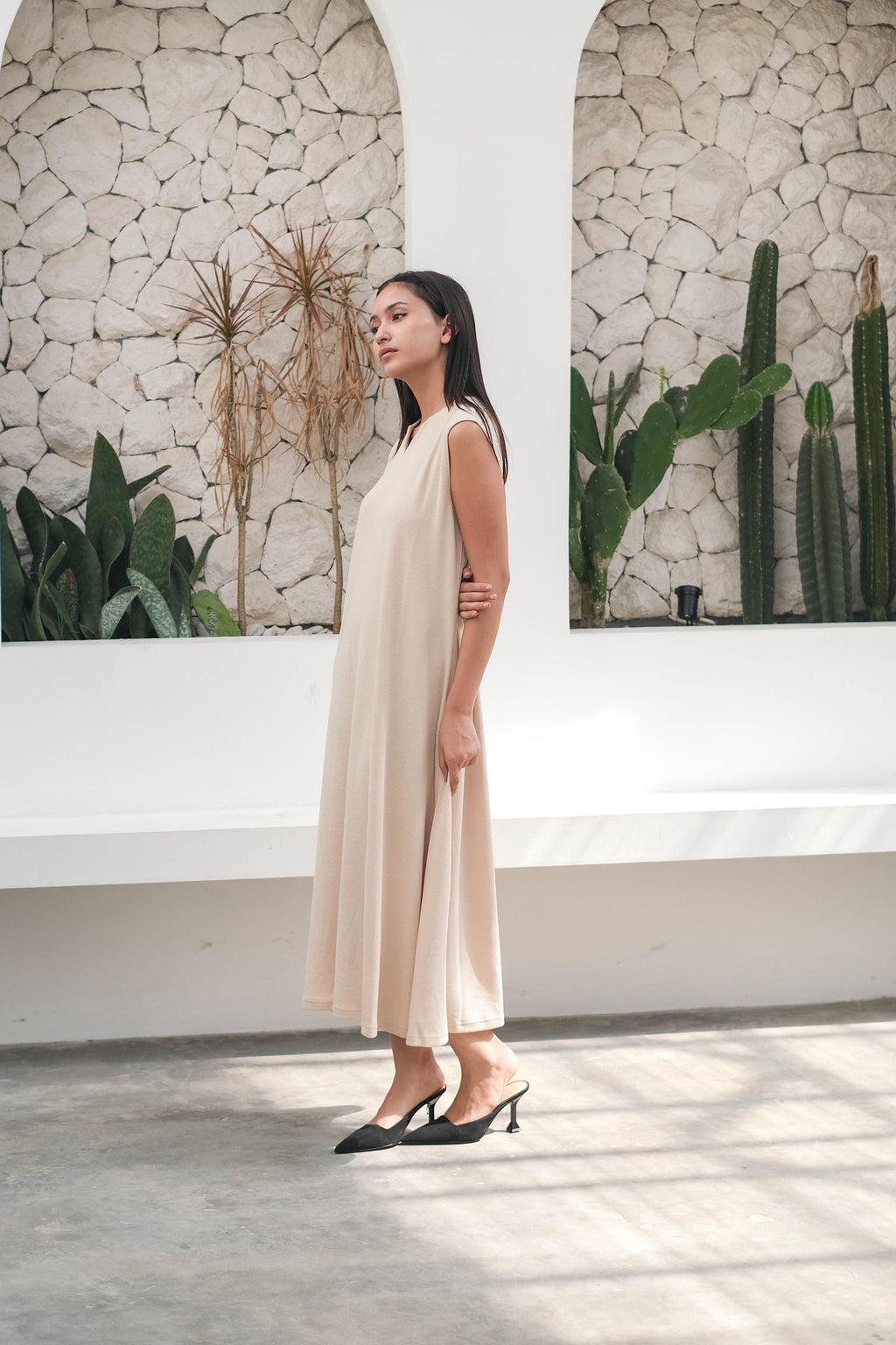 Moa Dress Cream
