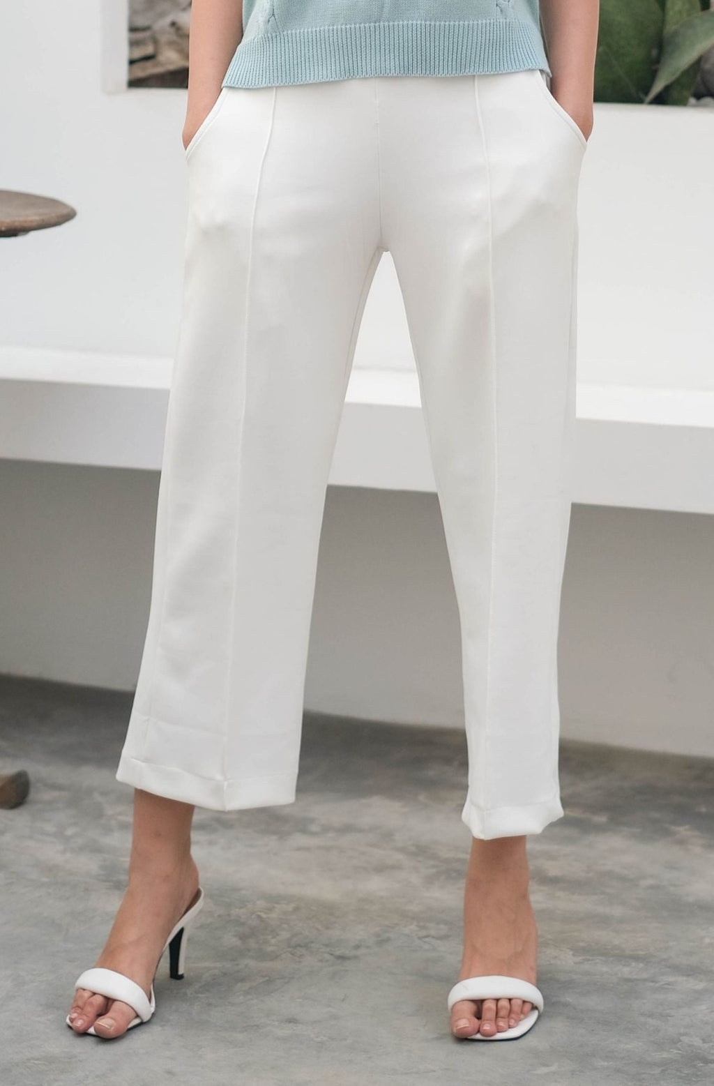 Deka Pants White