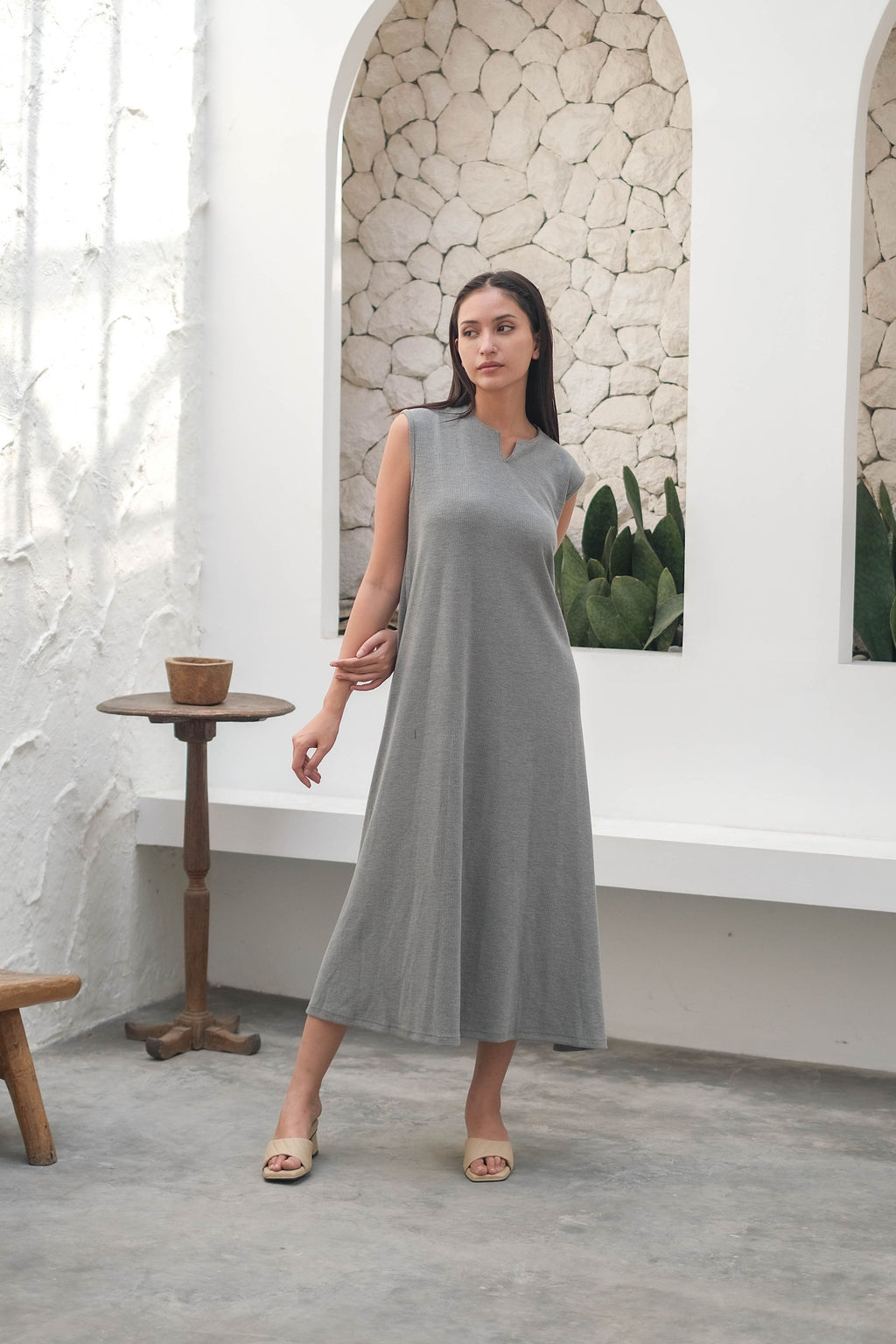 Moa Dress Green