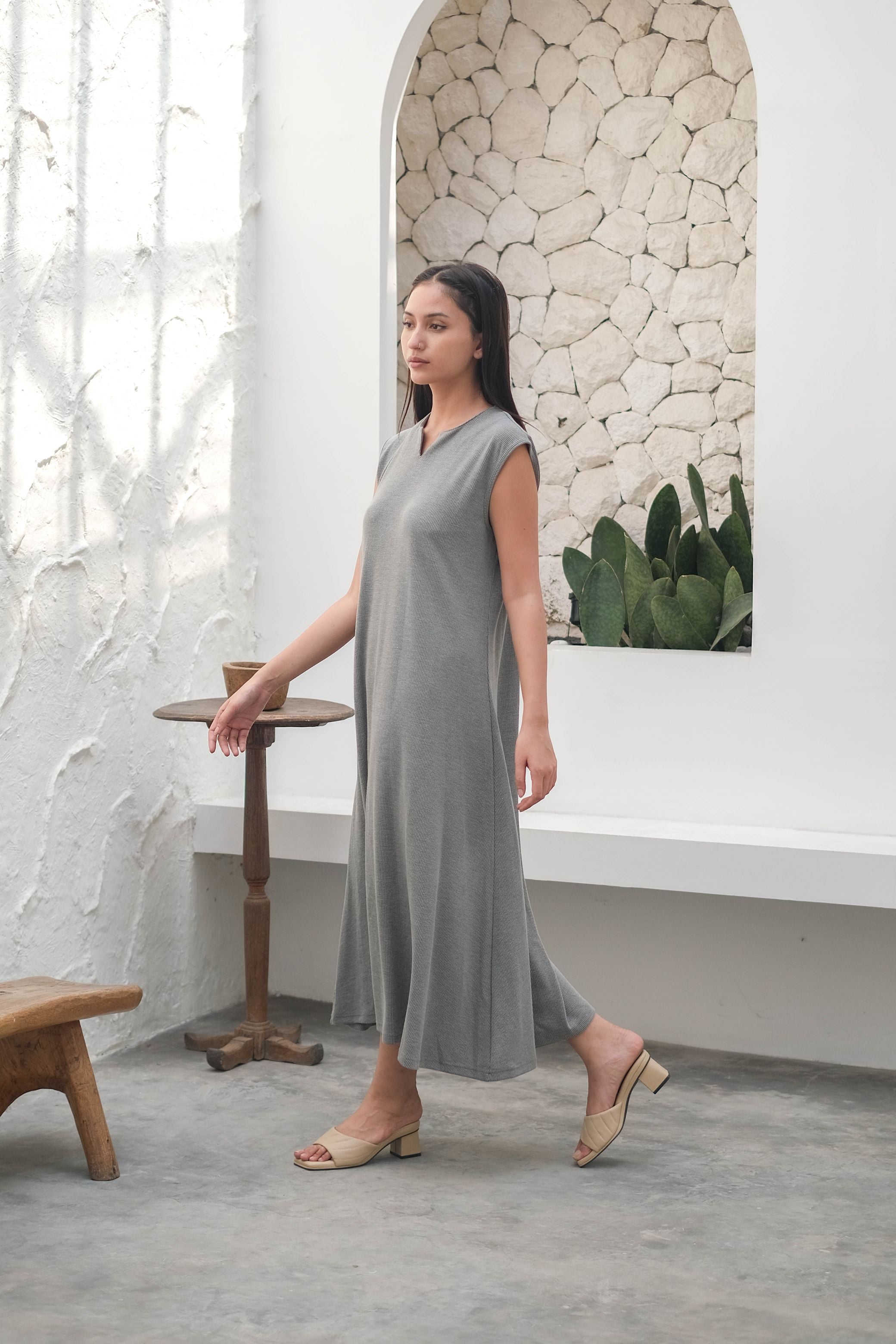 Moa Dress Green