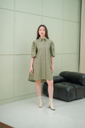 Eginia Linen Midi Dress