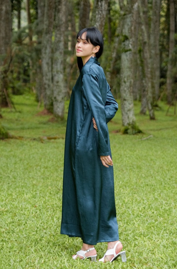 Asiro Gamila Polly Cotton Dress Gamis Session Ramadhan Baju Lebaran 2026 Gamis Panjang Wanita Gamis Polos Gamis Kaftan Dress Wanita Pakaian Muslim Baju Bukber Gamis Terbaru