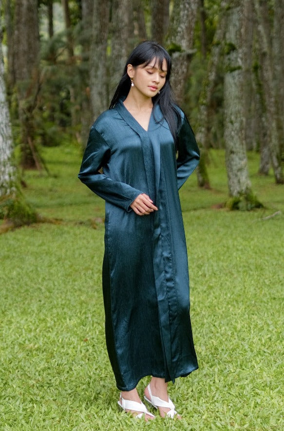 Asiro Gamila Polly Cotton Dress Gamis Session Ramadhan Baju Lebaran 2026 Gamis Panjang Wanita Gamis Polos Gamis Kaftan Dress Wanita Pakaian Muslim Baju Bukber Gamis Terbaru