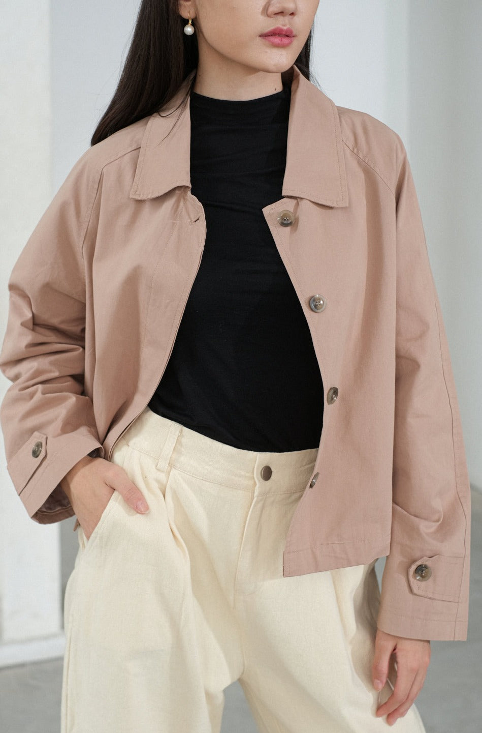 Katya Top Semi Woll Outwear