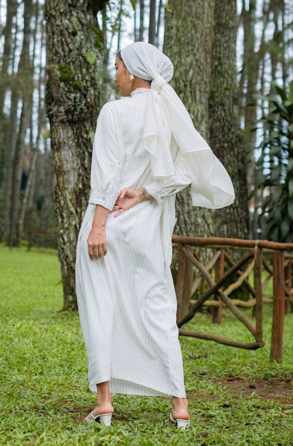Asiro Kayesa Polly Cotton Dress Gamis Panjang Wanita Gamis Session Ramadhan Baju Lebaran 2026 Kaftan Bukber Terbaru Abaya Polos