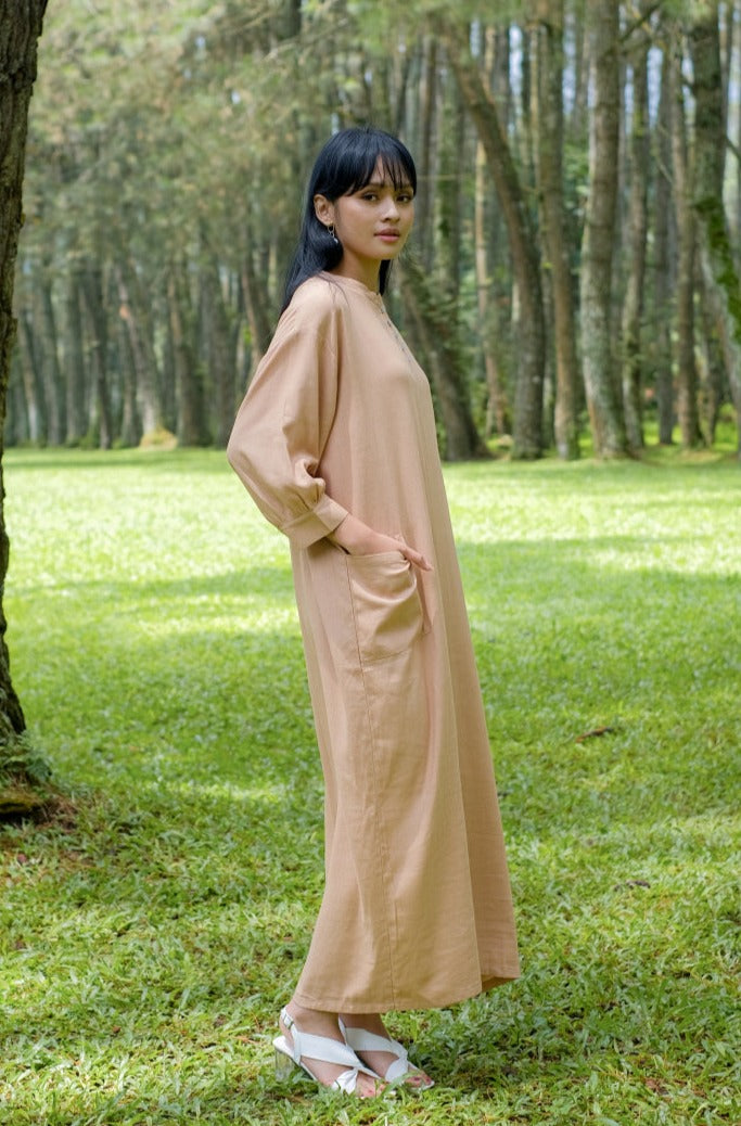 Asiro Kayesa Polly Cotton Dress Gamis Panjang Wanita Gamis Session Ramadhan Baju Lebaran 2026 Kaftan Bukber Terbaru Abaya Polos