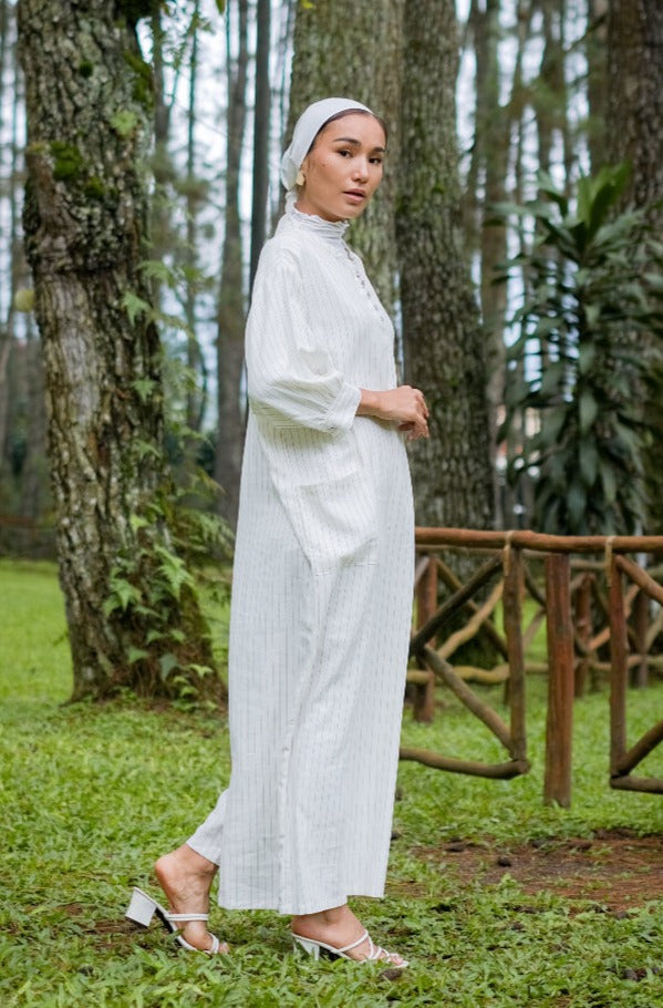 Asiro Kayesa Polly Cotton Dress Gamis Panjang Wanita Gamis Session Ramadhan Baju Lebaran 2026 Kaftan Bukber Terbaru Abaya Polos