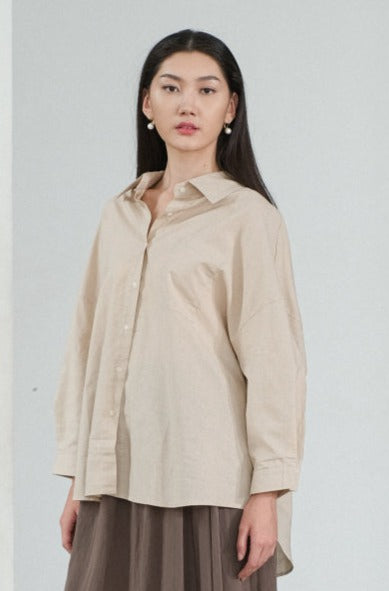 Lucy Top Semi Woll Blouse